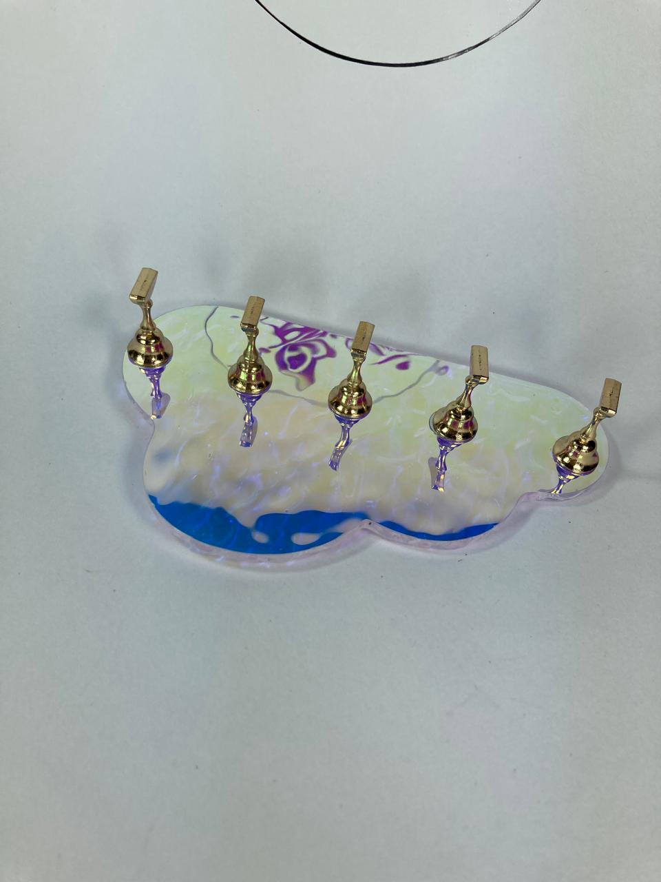 soportes multifuncionales tornasol (arte y paleta de mezlas)