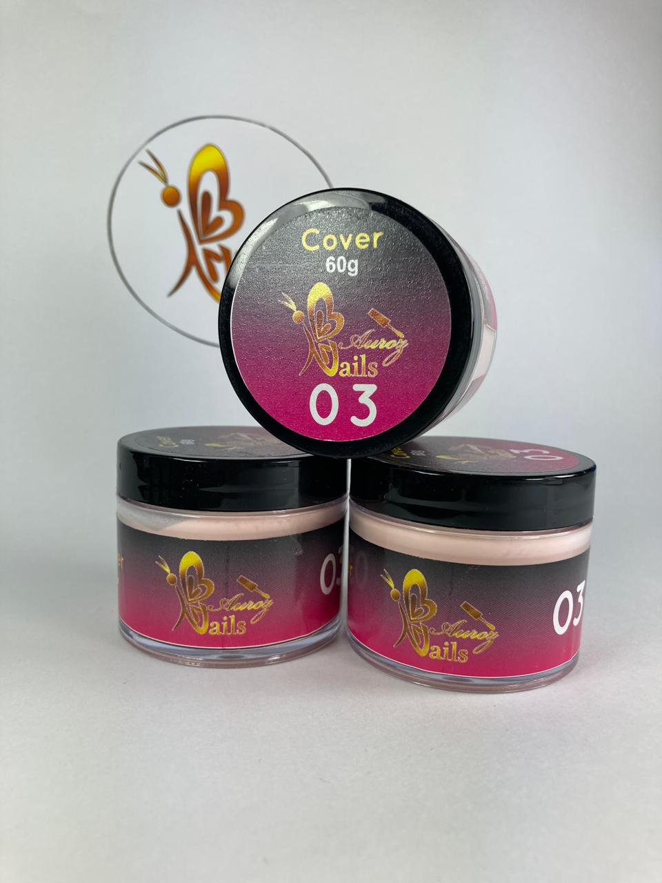 Polvo acrilico cover 60gr tono #03