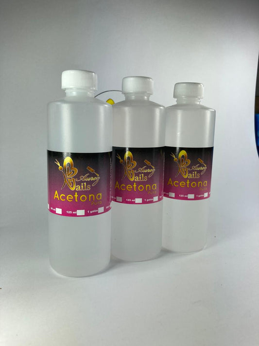 Acetona pura 16 oz